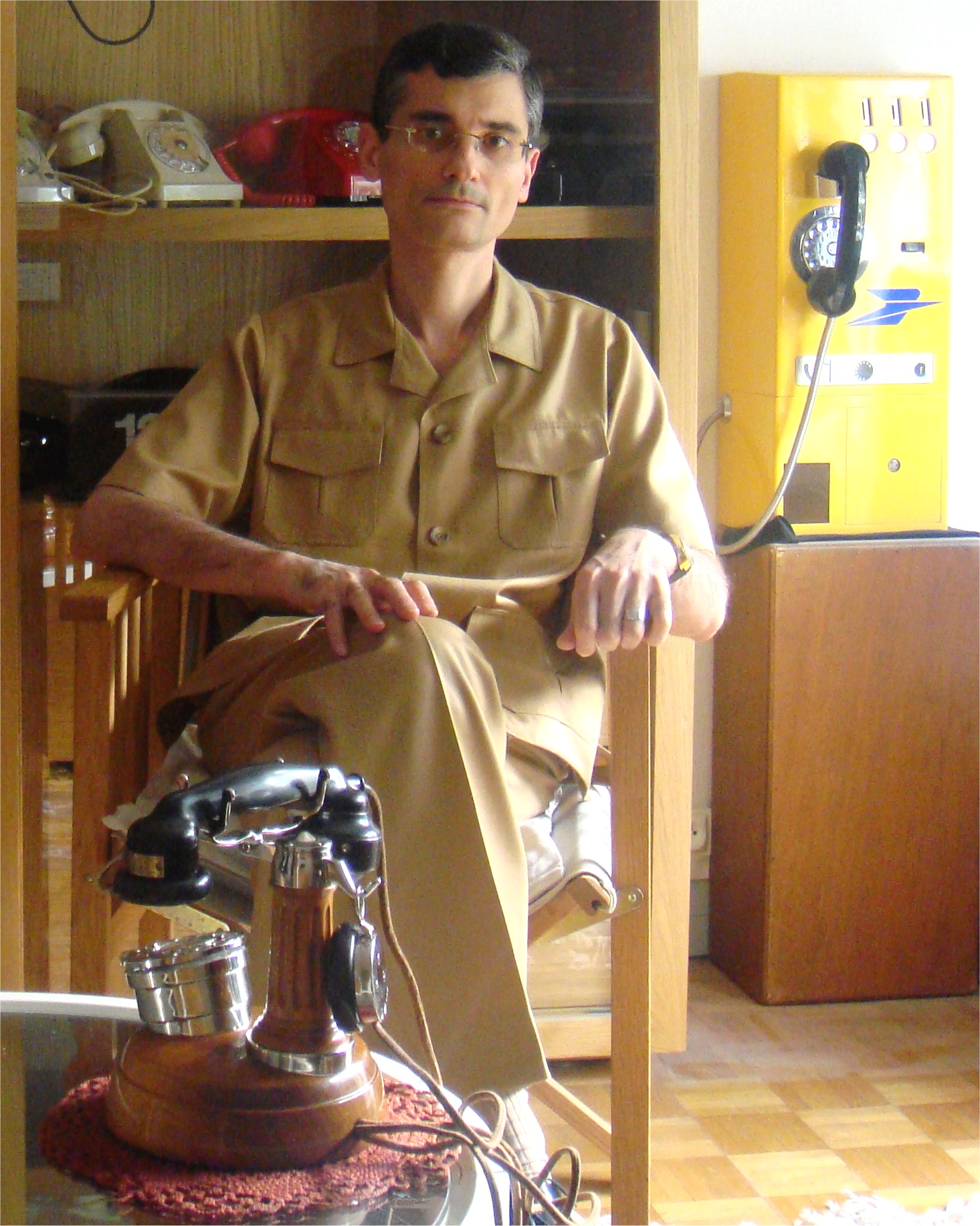 P57.ClaudeRizzoAvecUnePartieDeSaCollection