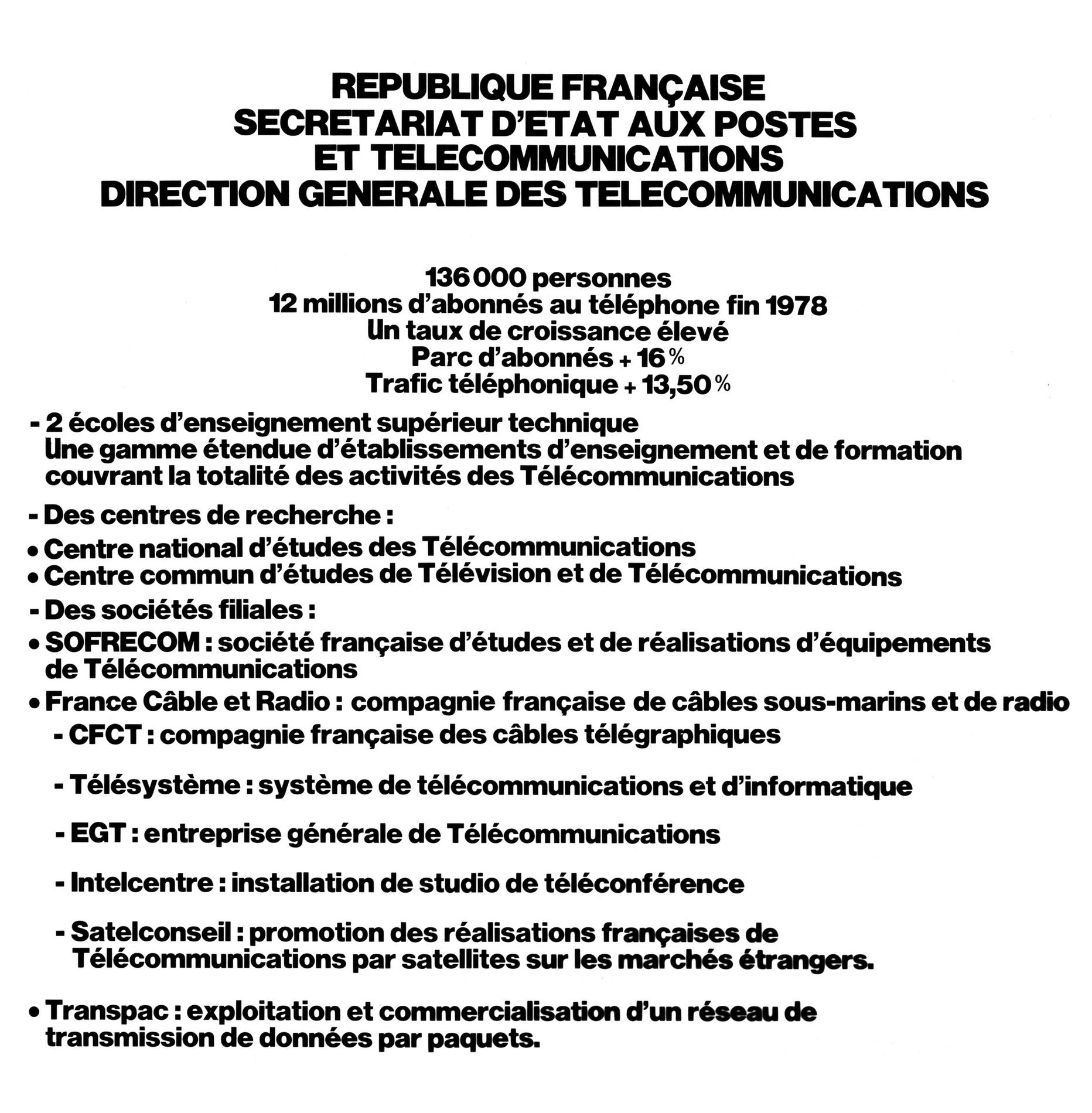 1978.12StatistiquesTelecomFrance